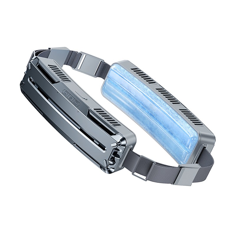 Wearable Waist Fan 3 Speeds Portable Mini USB Belt Fan