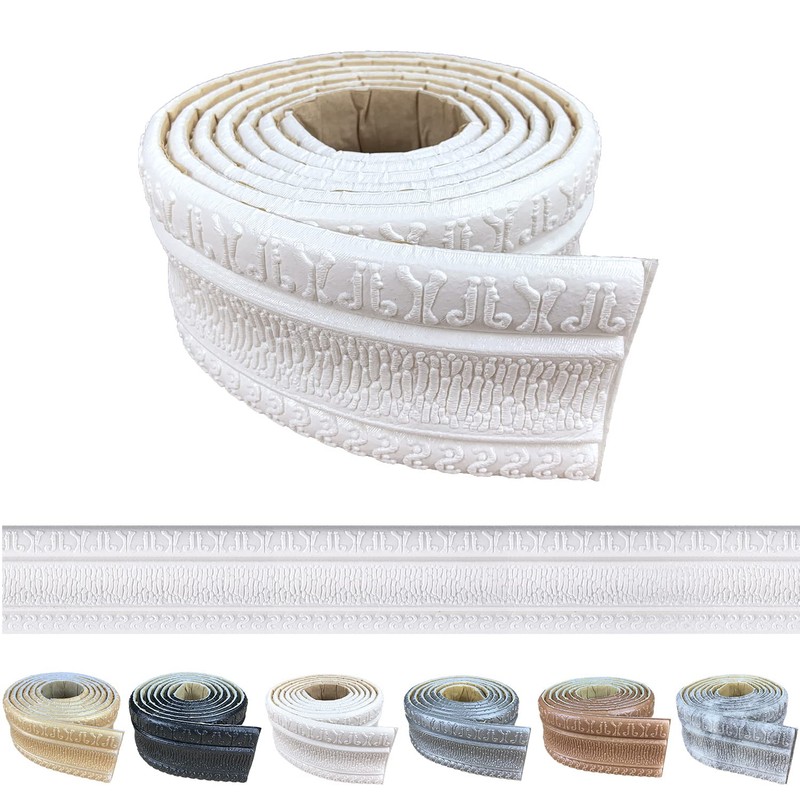 YLL YLL Crown Molding Peel and Stick 3D Wall Edging