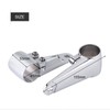 Chrome Motorcycle Headlight Side Mounting Front Fork Bracket for 35mm‑41mm