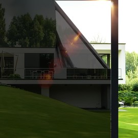 Sun Blocking Privacy Film: One Way Window Tint for Home & Office - Daytime Privacy, See Out Not In - Mirror Reflective, Anti UV Glass Sticker (Black, 35.4" x 6.5 Feet)