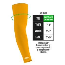 Nxtrnd Air-TEK Mangas para Fútbol Americano, Mangas de Compresión para Brazo, Mangas Transpirables, Mangas Deportivas para Adultos. Se vende en par.