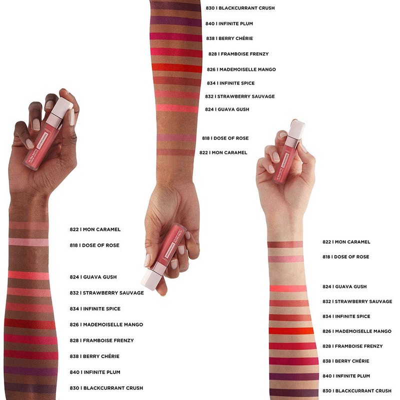 L'Oreal Paris Les Macarons Matte Liquid Lipstick 838 Berry Cherie,