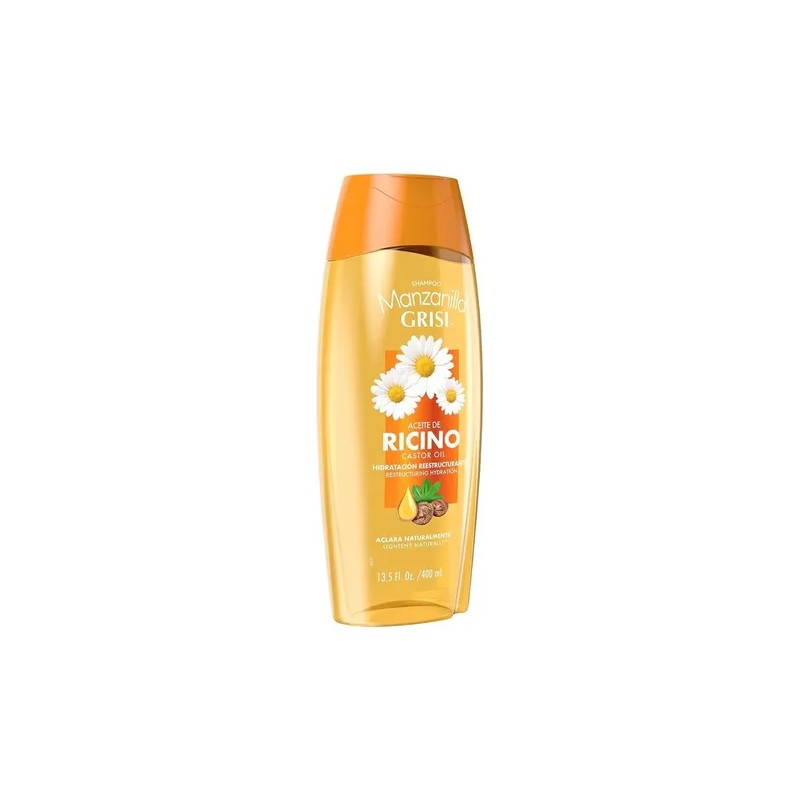 Grisi Manzanilla Hidratación Shampoo Ricino 400ml