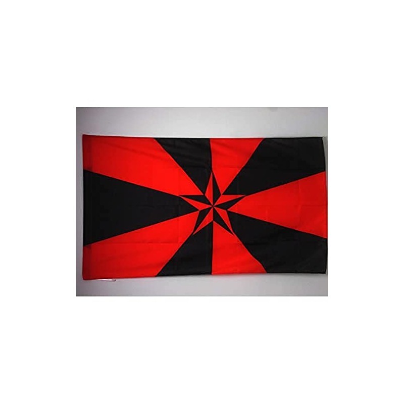 AZ FLAG Anarchy Star 3D Flag 3' x 5' for
