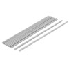 sourcing map Pack of 10 Threaded Rods M4 x 160