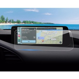 (2pcs) Coleya 2024 2025 CX-30 Screen Protector for Mazda CX-30 (2.5 Carbon Turbo/2.5 Turbo Premium/2.5 Turbo Premium Plus) 10.25-inch Touchscreen, 2025 2024 CX30 Accessories 10.25" (with Round Hole)