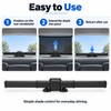 Retractable Car Windshield Sunshade for Parking – Polyester UV Block