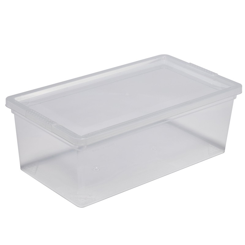 Simplify Storage Bins with Lids | Dimensions: 13.23"x 7.5"x 4.5"