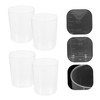 CAXUSD 30Pcs Clear Lab Measuring Cups Graduated Beakers for Science