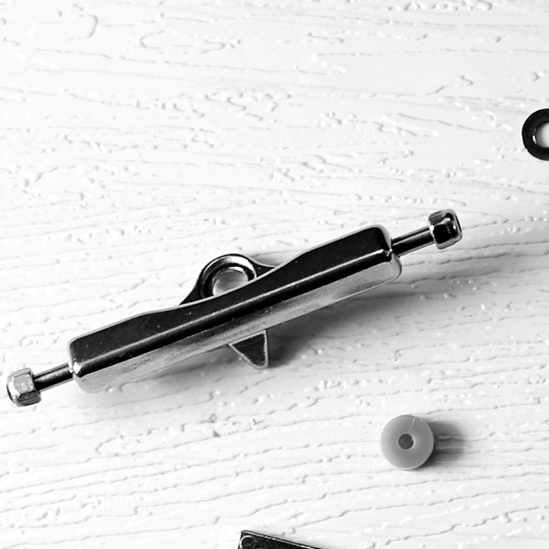 NOAHWOOD DIY Pro Fingerboard Ark i Truck 35mm (Silver)