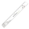 Mochi Panda Ruler Slim 6.7 inches (17 cm) Ruler/Marble