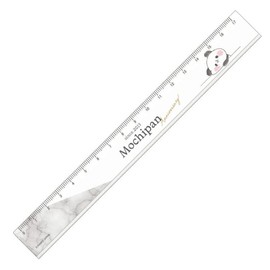 Mochi Panda Ruler Slim 6.7 inches (17 cm) Ruler/Marble