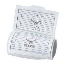 FLEEK Football Wrist Coach White Football Wrist Coach Football Wrist Coach Football Accessories Playbook Band Tactical Band FLEEK Wrist Coach QB Wristband Coaching Band Football Equipment Strategy