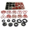 UKDD® 141pc Sealing Washer Set Rubber & Fibre Washer Assorted