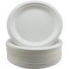 GSL 50 Super Rigid Paper Plates - Extra Strong White