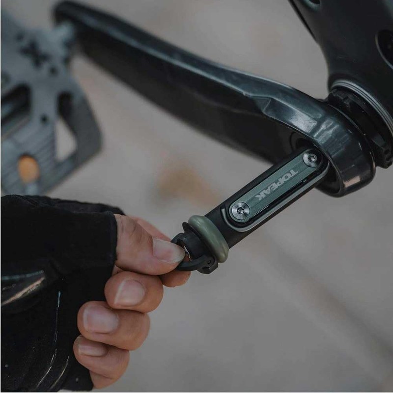 TOPEAK Unisex - Adult BB Hide'n Bike Multifunction Tool, Black,