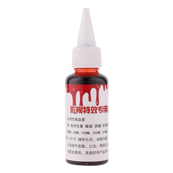 Professional fake blood special Halloween wounds scars zombie imagination form fake blood 30ml