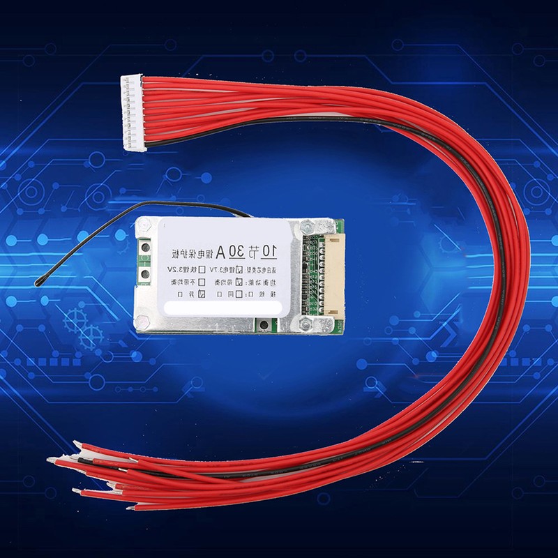 10S 36V 30A Liion Cell 18650 Battery Protection BMS PCB