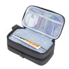 Luxja Essential Oil Carrying Case - Holds 12 Bottles (5ml-15