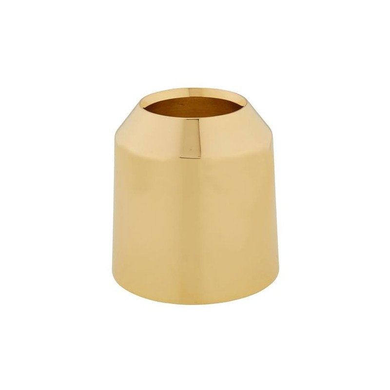 Trinity Church Supply Brass Tone Metal Candle Hi Polish Drip