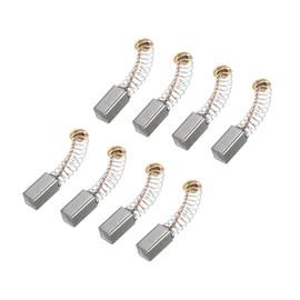PATIKIL Carbon Brush, 0.4 x 0.2 x 0.2 inches (10 x 5 x 5 mm), Electric Motor, Electric Tools, Angle Grinder Table Saw, Spare Parts Repair 8 Pcs