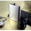 Hip Flask Licorera Bolsillo Acero Inoxidable 235 Ml Portátil