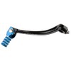 Tusk Folding Shift Lever Black/Blue Tip Compatible with Yamaha YZ250F