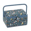 Hobby Gift Medium Sewing Craft Hobby Storage Box, Rectangle, Aviary