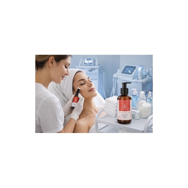V-HVIT SERUM ANTIEDAD HUDRATACION VITAMINAS ACIDO HIALRONICO COLAGENO ELASTINA (500ml)