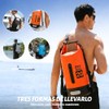 Bolsa Impermeable Seca 20L/30L/40L,Con Funda Impermeable Para Teléfono,Correa Larga Ajustable