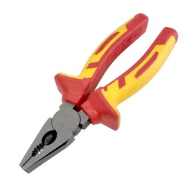 Amtech B0651 160mm Insulated Combination Pliers, 1000 Volt, VDE Certified, Dual-Colour, Ergonomic Handles