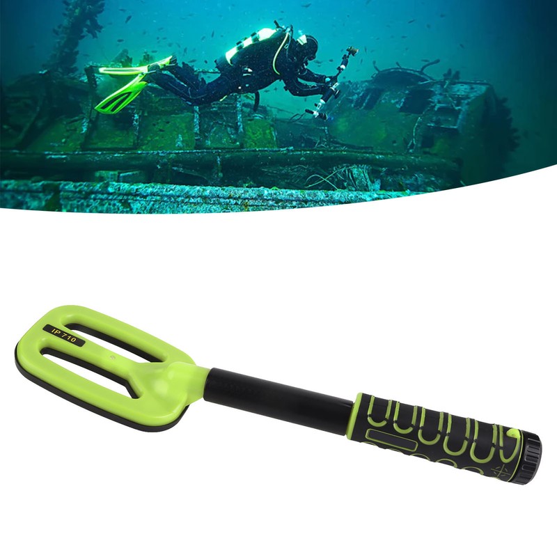 Metal Detector IP68 Waterproof Sound Light Vibration Alarm LED Lamp
