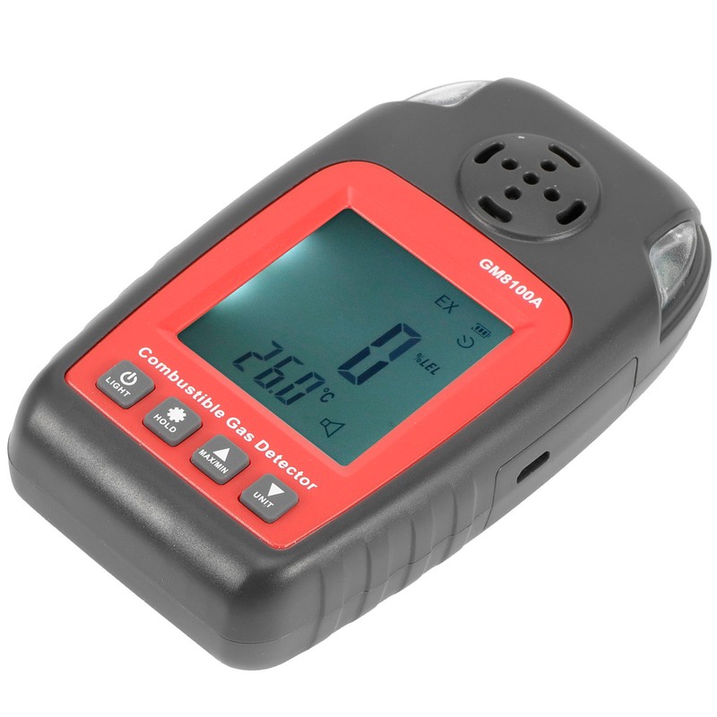 3.6V Combustible Gas Detector with Indicator Light Sound Alarm for