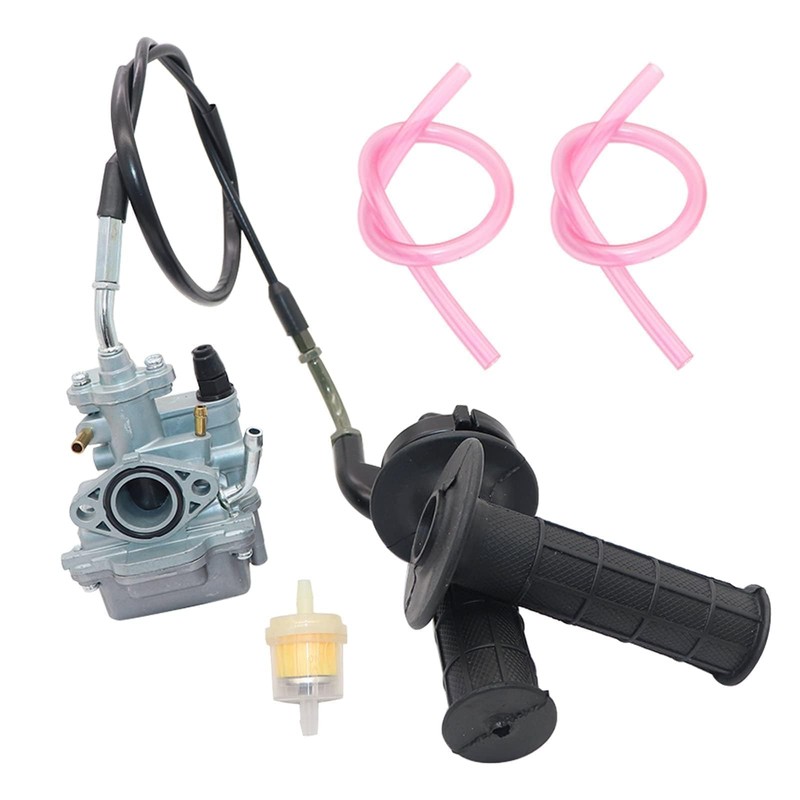 XQSMWF Carburetor with Handle Grip Throttle Cable Compatible with Yamaha