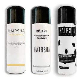 Kit Reparacion Total Cabello Mascarilla + Shampoo + Tratamie