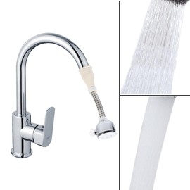 GAESHOW Adjustable Water Saving Tap, Faucet Aerator, 360° Rotatable Tap Extender for Kitchen Sink, Kitchen Tap Aerator, Adjustable Water Saving Tap Attachment for Kitchen Sink