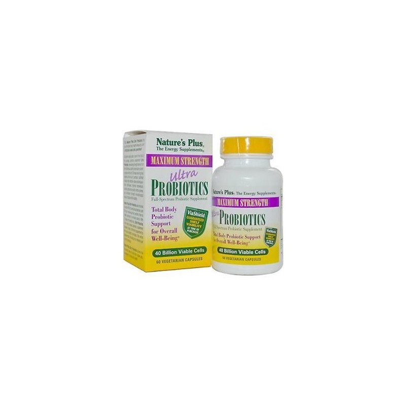 Nature's Plus Ultra Probiotics, 60 Herbal Capsules