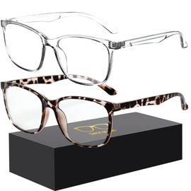 Oilway Oilway Blue-Light Blocking Glasses Computer Reading/Gaming/TV/Phones Glasses Fashion Anti Eyestrain UV Glasses for Women Men