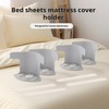 JIGCEN Fitted Sheet Holders for Corners, Bed Sheet Clips Sheet