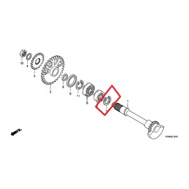 HONDA 33MM CIRCLIP CRANKCASE & BALANCER CRF450R CRF450X CRF250R CRF250X TRX450R
