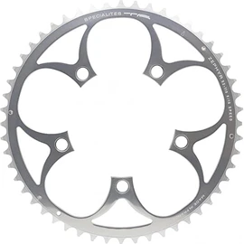 Spécialités TA Zephyr Compact 5-Arm 110pcd 9/10 Speed Chainring, Outer 49t, Silver