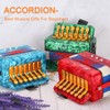 sourcing map Accordion, 10 Keys Bass Button Accordion Mini Musical