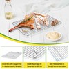 Homikit 2 Pack Cooling Rack Set, 8.7" x 6.3" Stainless