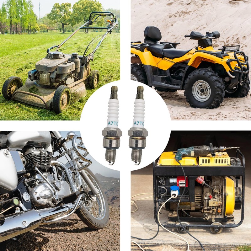 A7TC 139 Spark Plug, Nickel Alloy Spark Plug Set, 2