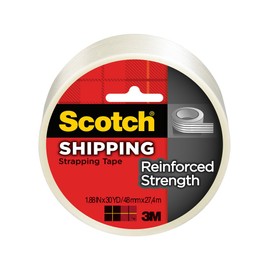 Scotch Reinforced Strength Shipping Strapping Tape, 1.88-Inch x 30-Yards, 6-Pack (8950-30)