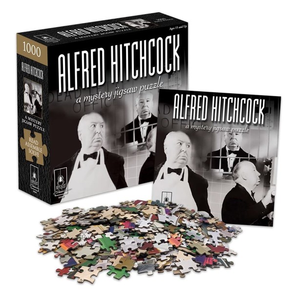 Classic Mystery Jigsaw Puzzle - Alfred Hitchcock