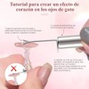 CHERIMOYA Juego de Imanes de Ojo de Gato de 4