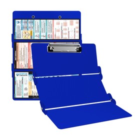Whitecoat Clipboard® Trifold - Blue EMT Edition