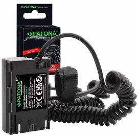 PATONA USB-C Adattatore batteria (dummy) per batteria Canon LP-E6/E6N/E6NH