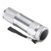 Veraly Linterna Uv Lampara Ultravioleta 9 Led Luz Negra Billetes